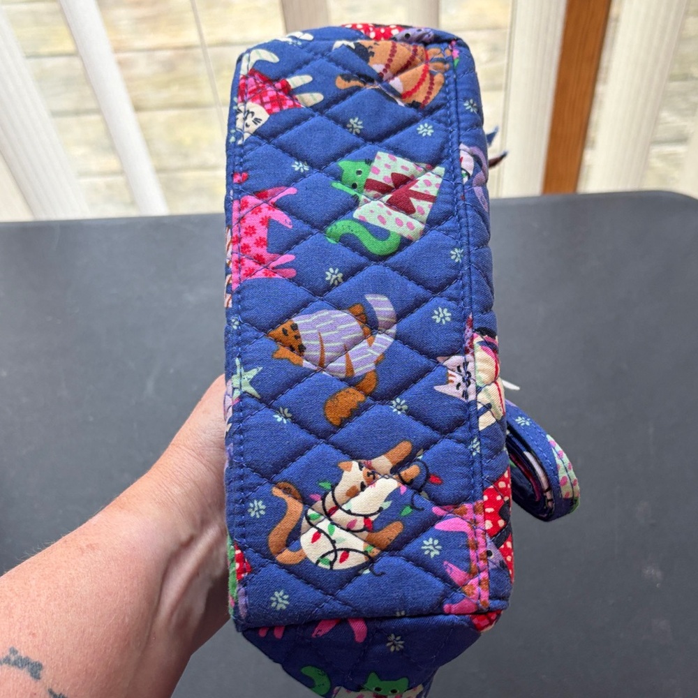 NWT Vera Bradley Blue Cat purse - Picture 4 of 11